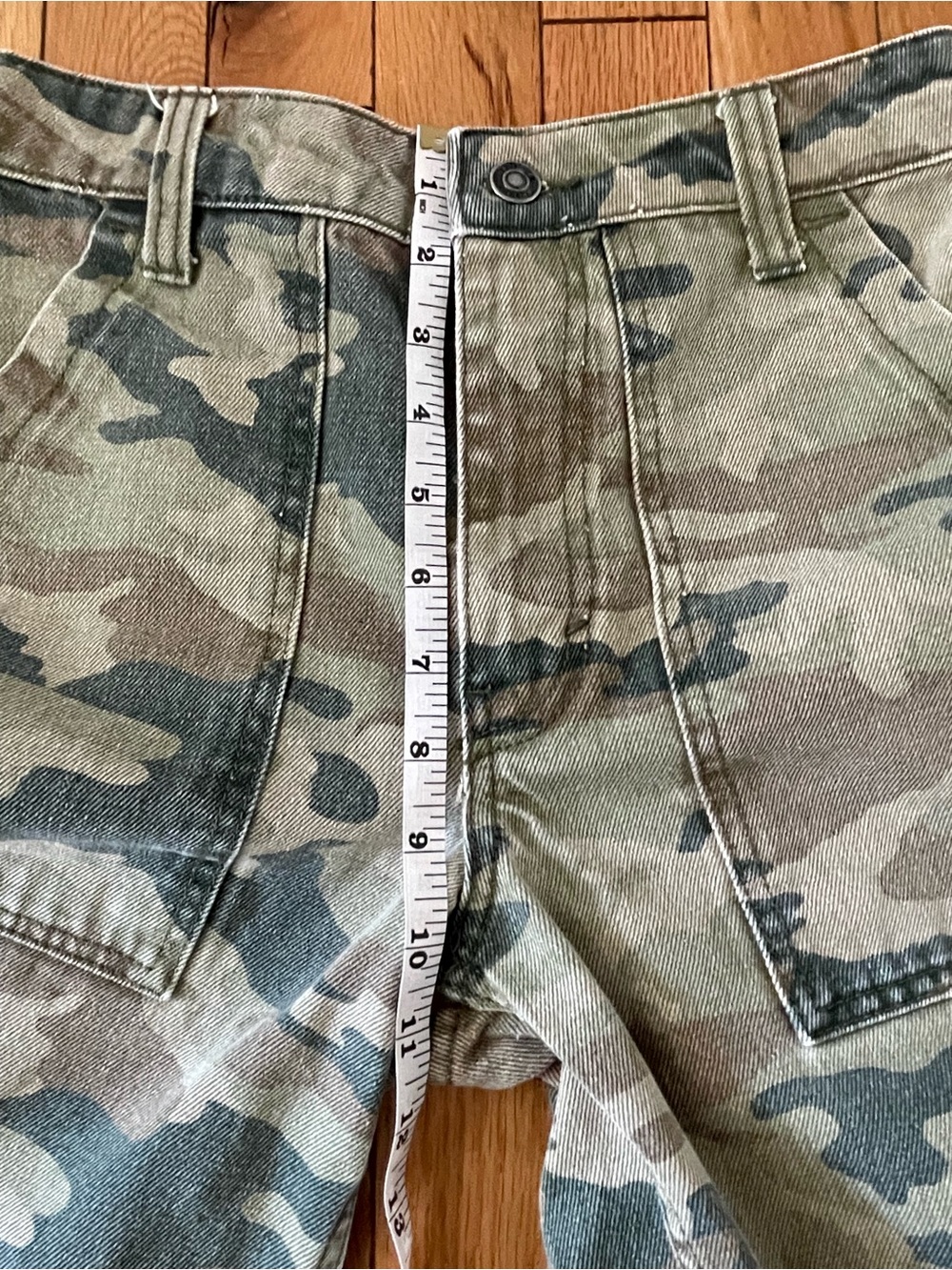 We the Free Remy Camo High Rise Utility Jeans - Picture 5 of 7